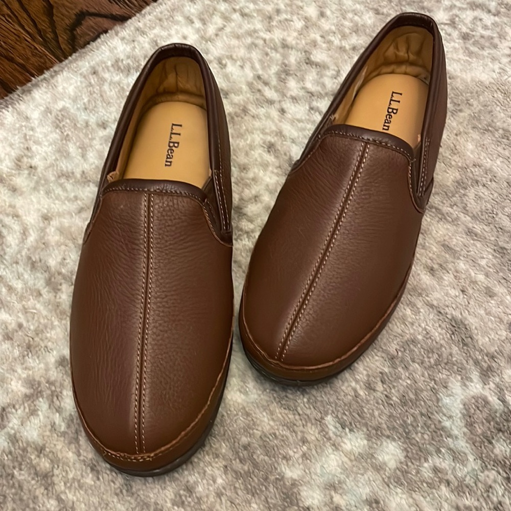 These are brand new men’s slippers. New without the box.